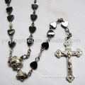 Rosary Hematite Beads necklace BZH6016